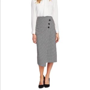 Vince Camino Houndstooth Skirt NWOT